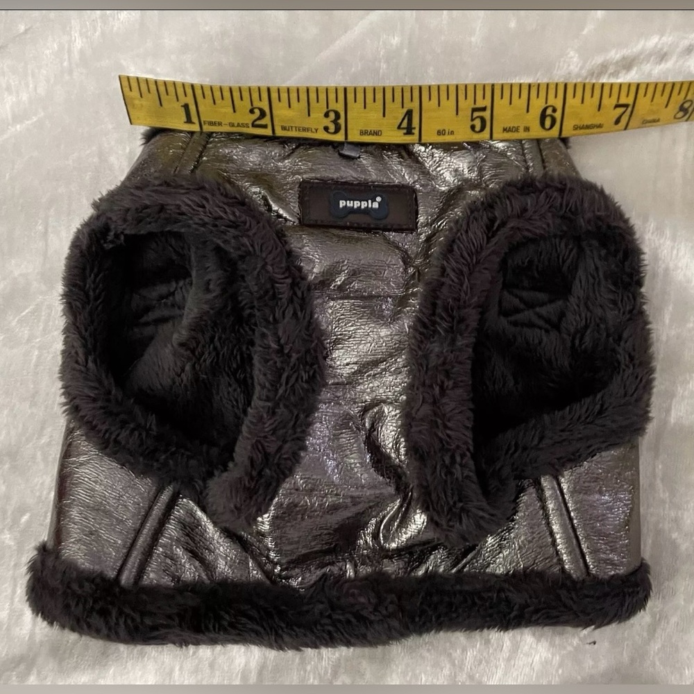 Puppia Dog Harness | Silver Metallic & Black | L | Adjustable | New - Picture 3 of 11